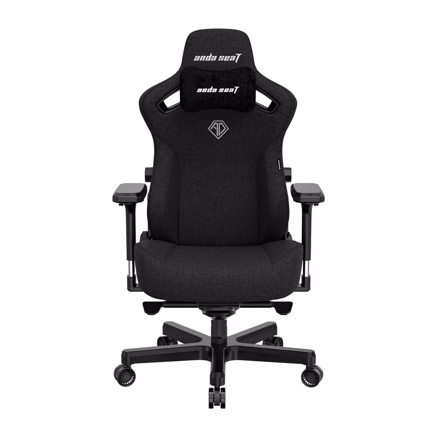 Sedia da gioco Anda Seat Kaiser 3 - L, tessuto nero