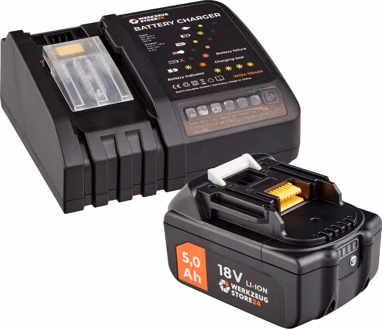 Set di avviamento WS24 18 V / 1x batteria da 5,0 Ah + caricatore rapido