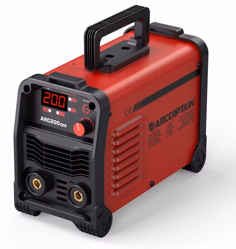 Saldatrice ARC200 PLUS - Saldatrice inverter - 2-in-1 ARC, MMA, LIFT TIG - 200A, 230V - IGBT - Portatile con spina EU - Ciclo di lavoro del 60%