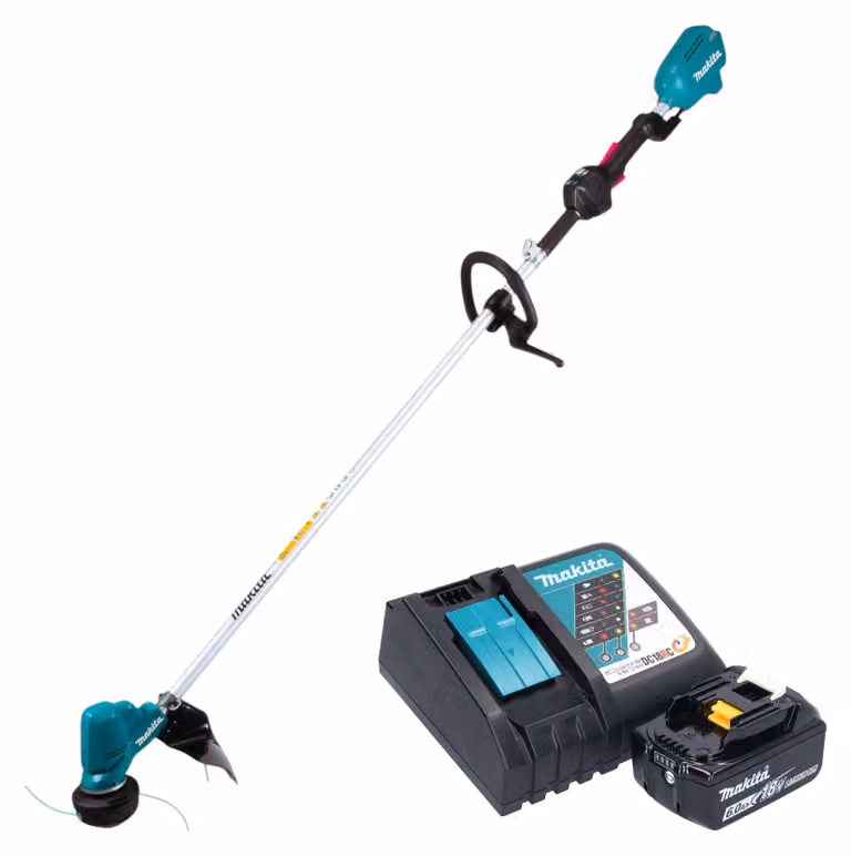 Tagliabordi a batteria Makita DUR 190 LRGX9 18 V 300 mm Brushless + 1x batteria 6,0 Ah + caricabatterie