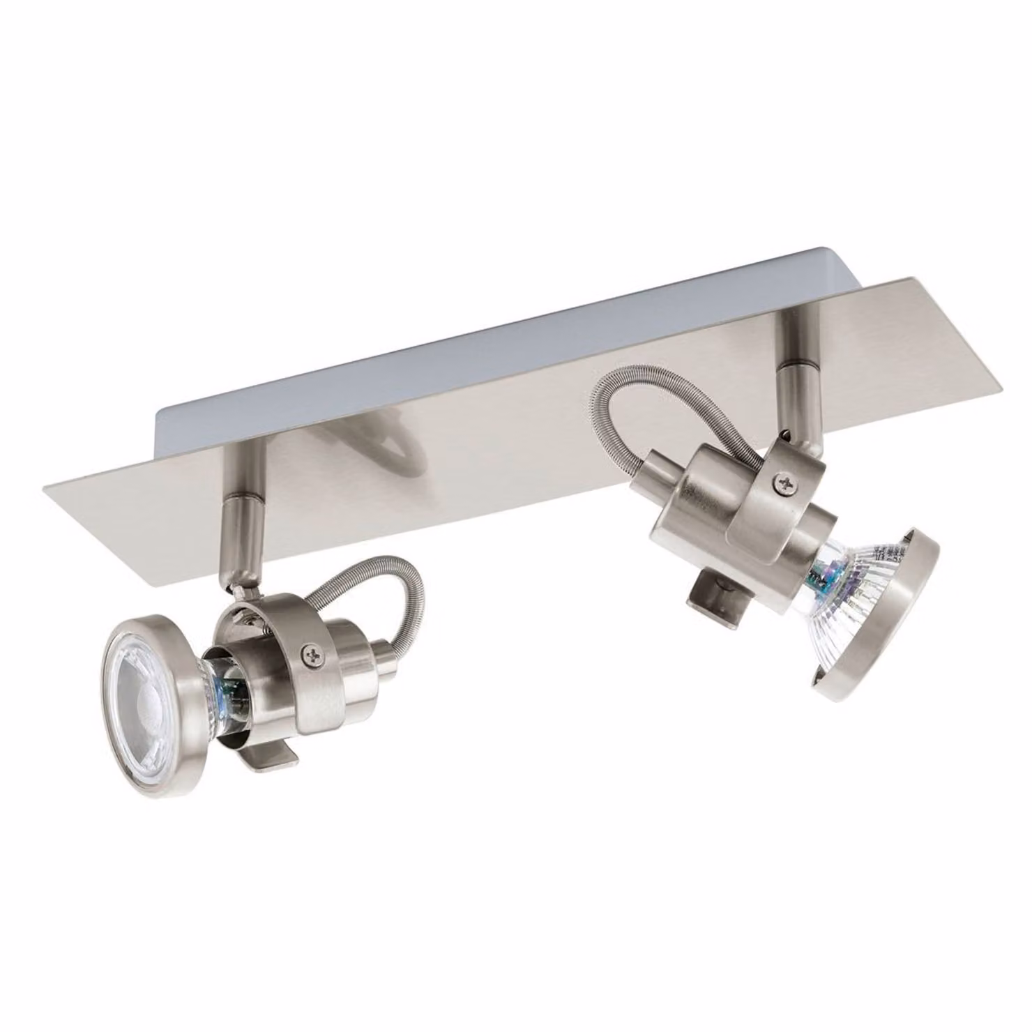 Eglo 94145 Tukon 3 LED Spot 2 x 33 W acciaio nichel finitura opaca