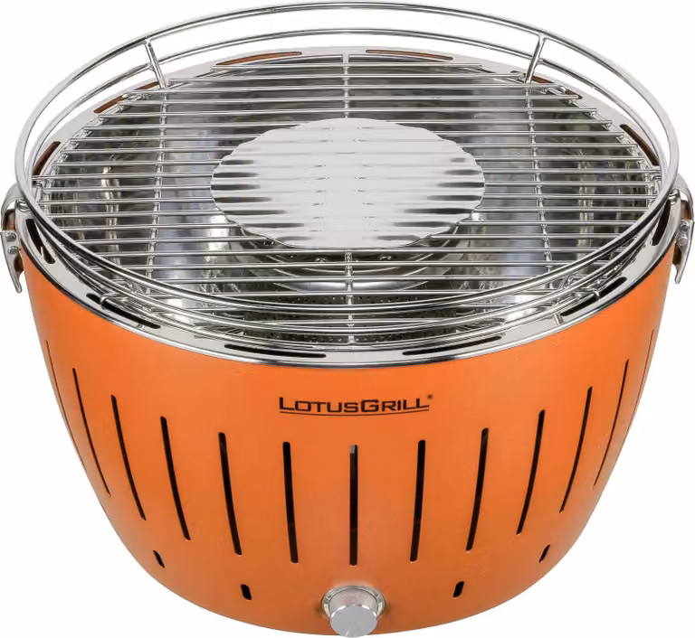 LotusGrill G340 G-OR-34P - Griglia per barbecue - Carbone - Arancio mandarino