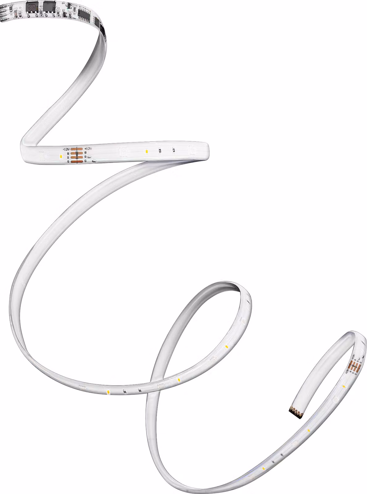 OSRAM FLEX AUDIO 3M Striscia LED VR RC, bianca, 10W, 120lm, luce bianca calda, ricevitore audio integrato, sensore colore RGB, telecomando, lunga durata, facile installazione, classe di protezione IP20