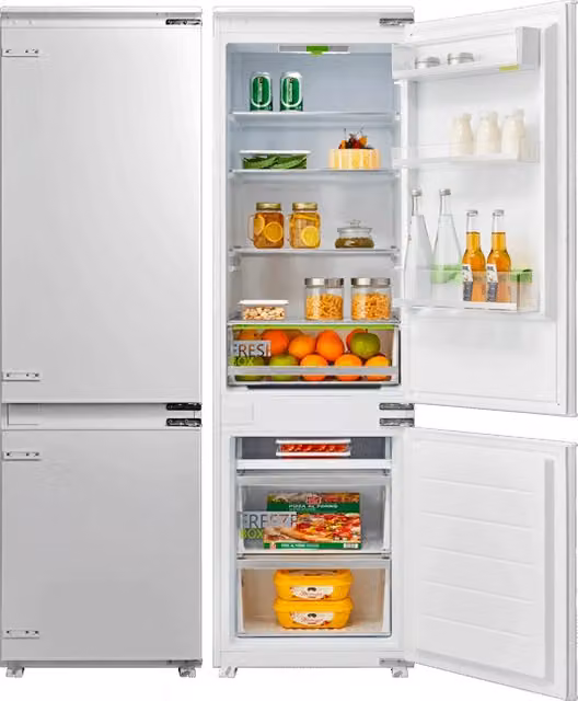 Frigorifero combinato MKRF320ISTF da incasso reversibile 271 LT classe F Master Kitchen