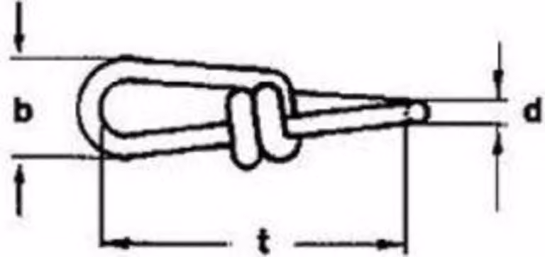 Catena a maglie PÖSAMO DIN 5686, zincata a caldo, 2,5 mm, rotolo da 30 m, 30 pezzi
