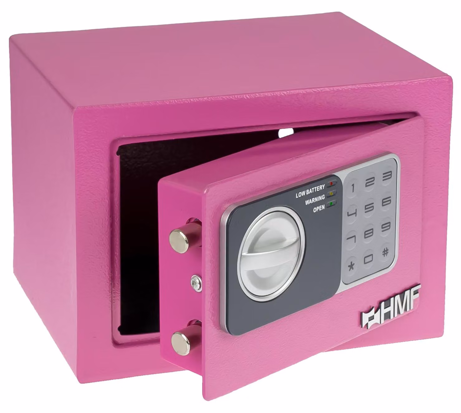 Cassaforte, cassaforte da mobile, serratura elettronica a combinazione, HMF 46126, 23x17x17 cm, rosa