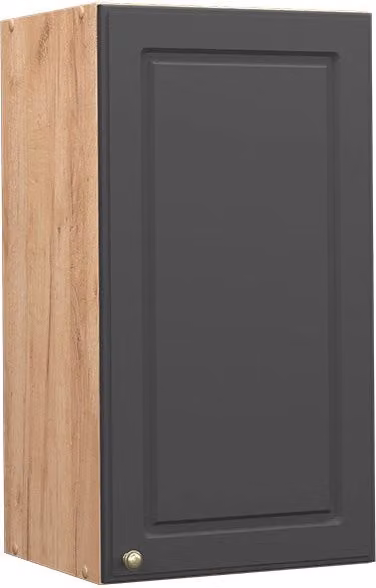 Pensile da cucina Vicco Fame-Line Antracite e Rovere Dorato con ante a battente L 40 cm – 1
