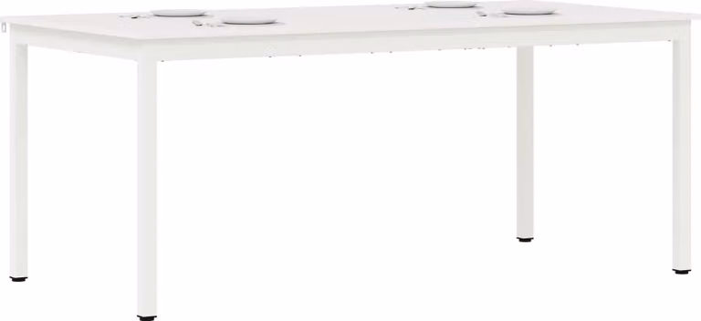 SYFAX™ Tavolo da pranzo Bianco 180 x 90 x 75 cm Pino massello
