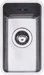 Foster S4000.1V.18x34.R25.ST Lavello sottopiano Rettangolare Acciaio inox