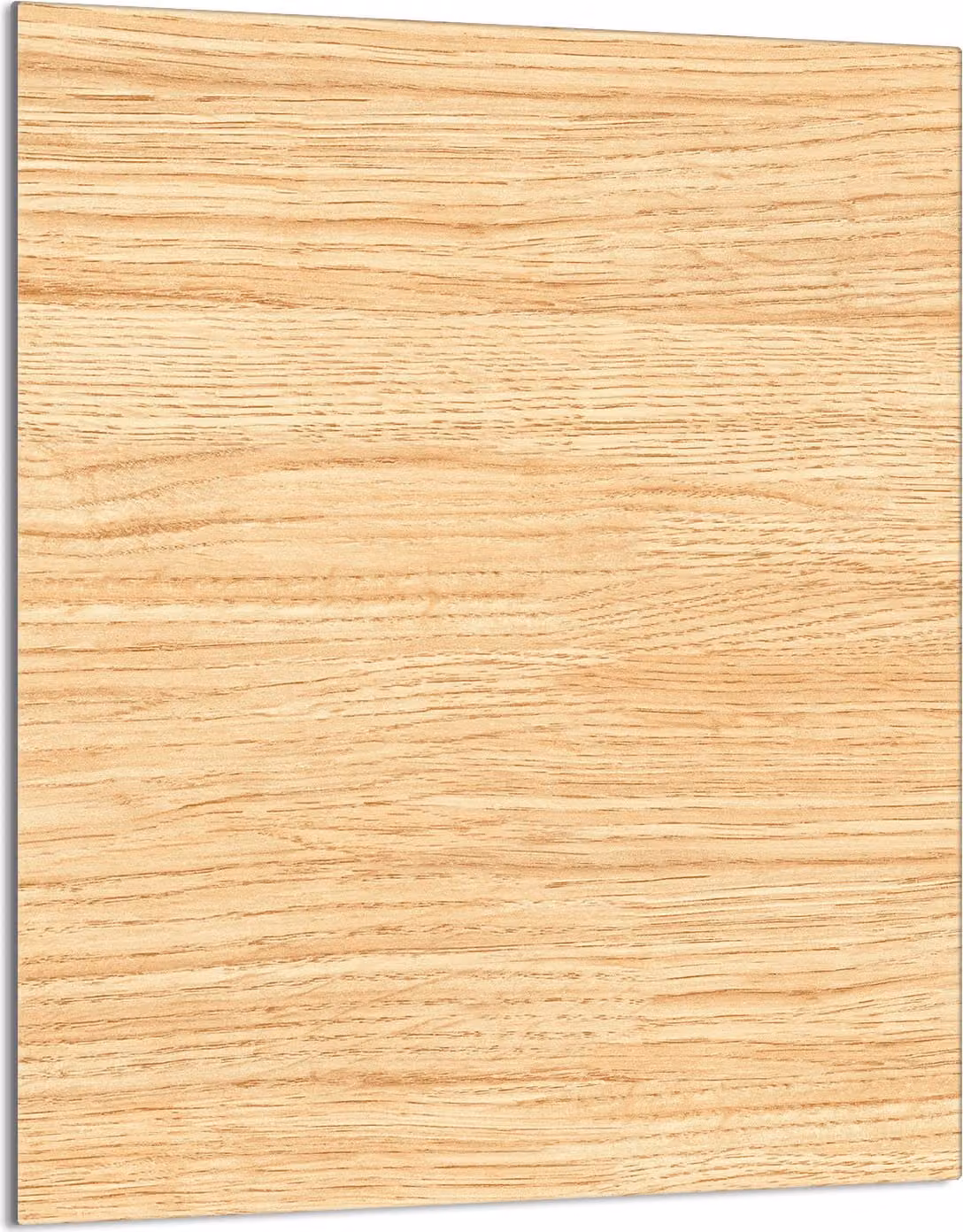 Piano cottura 40x52 Coperchio in Vetroceramica Paraspruzzi Piatto in vetro Tagliere decorativo, legno Beige