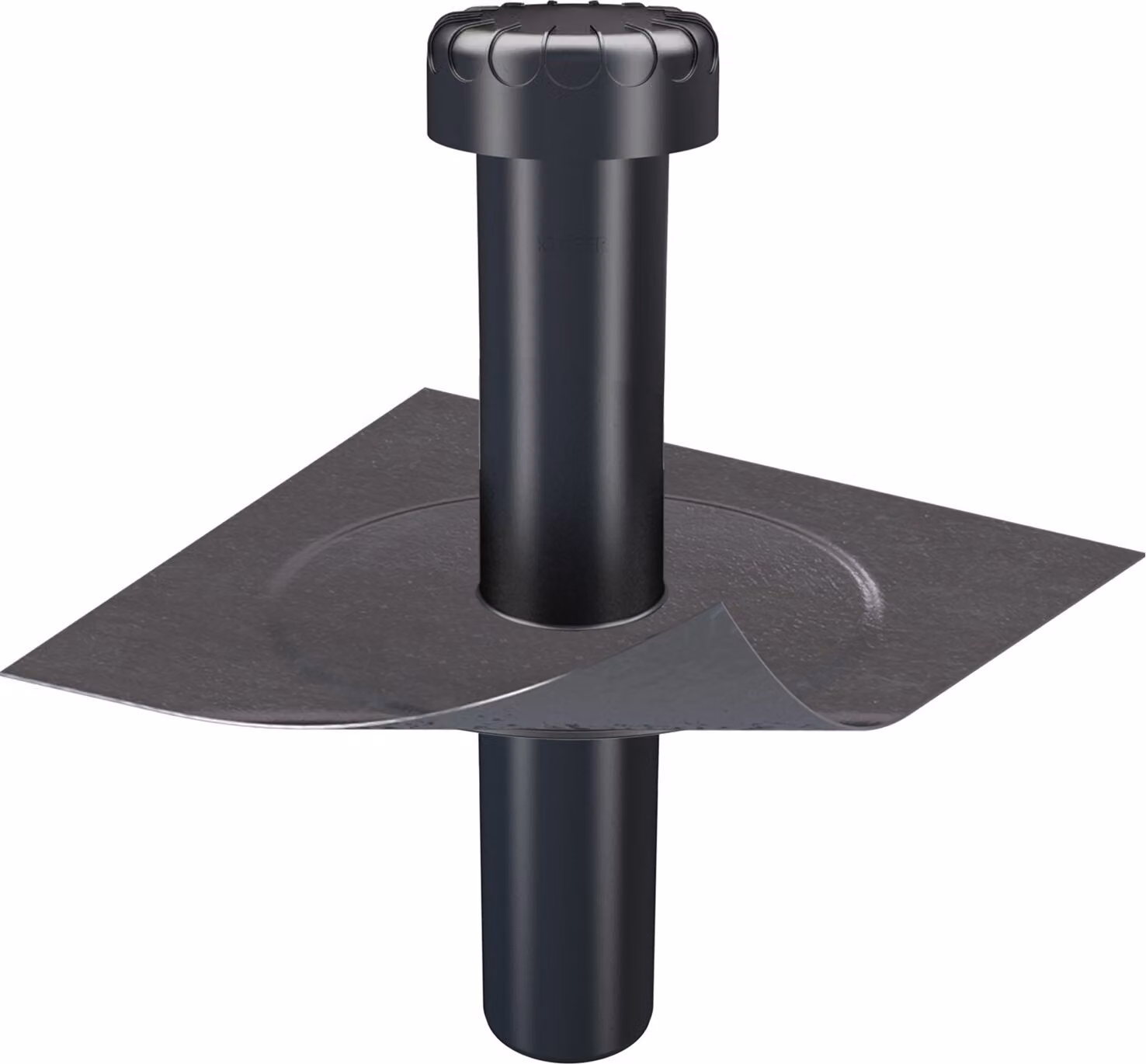 Klöber Flavent aeratore per tetti piani aeratore per acque reflue DN100 attacco per bitume