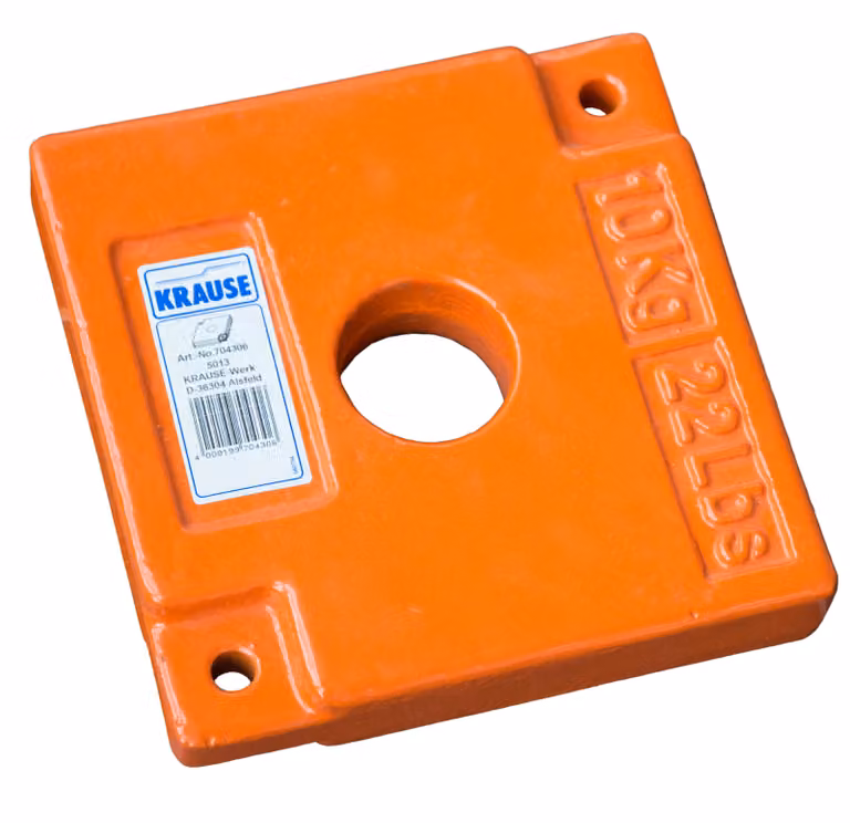 Ballastgewicht 10kg für KRAUSE ClimTec Gerüst