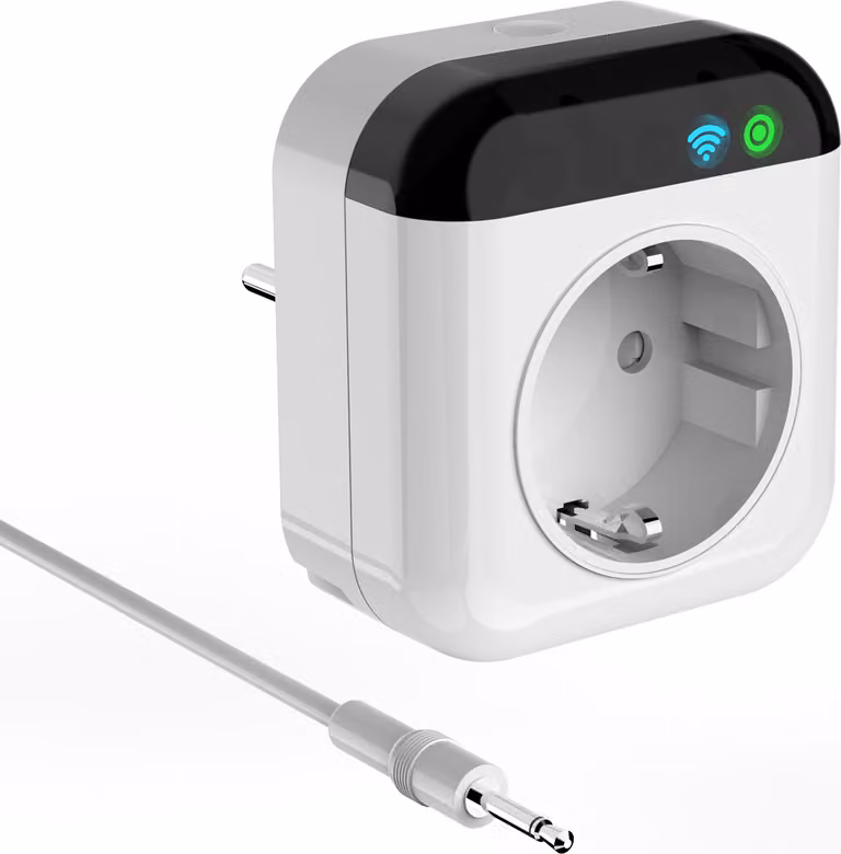 Viesta H300 Stufa a Infrarossi - Bianco, 300 Watt, Senza Cornice + Termostato WIFI TH70
