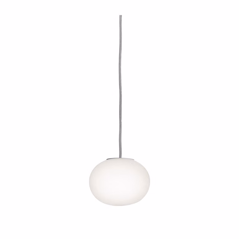 Flos - Mini Glo-Ball Suspension - Lampada a sospensione - Bianco