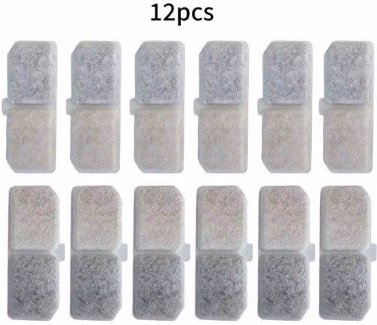 Ricambi in plastica per distributore di filtri, forniti in confezione da 12 pezzi