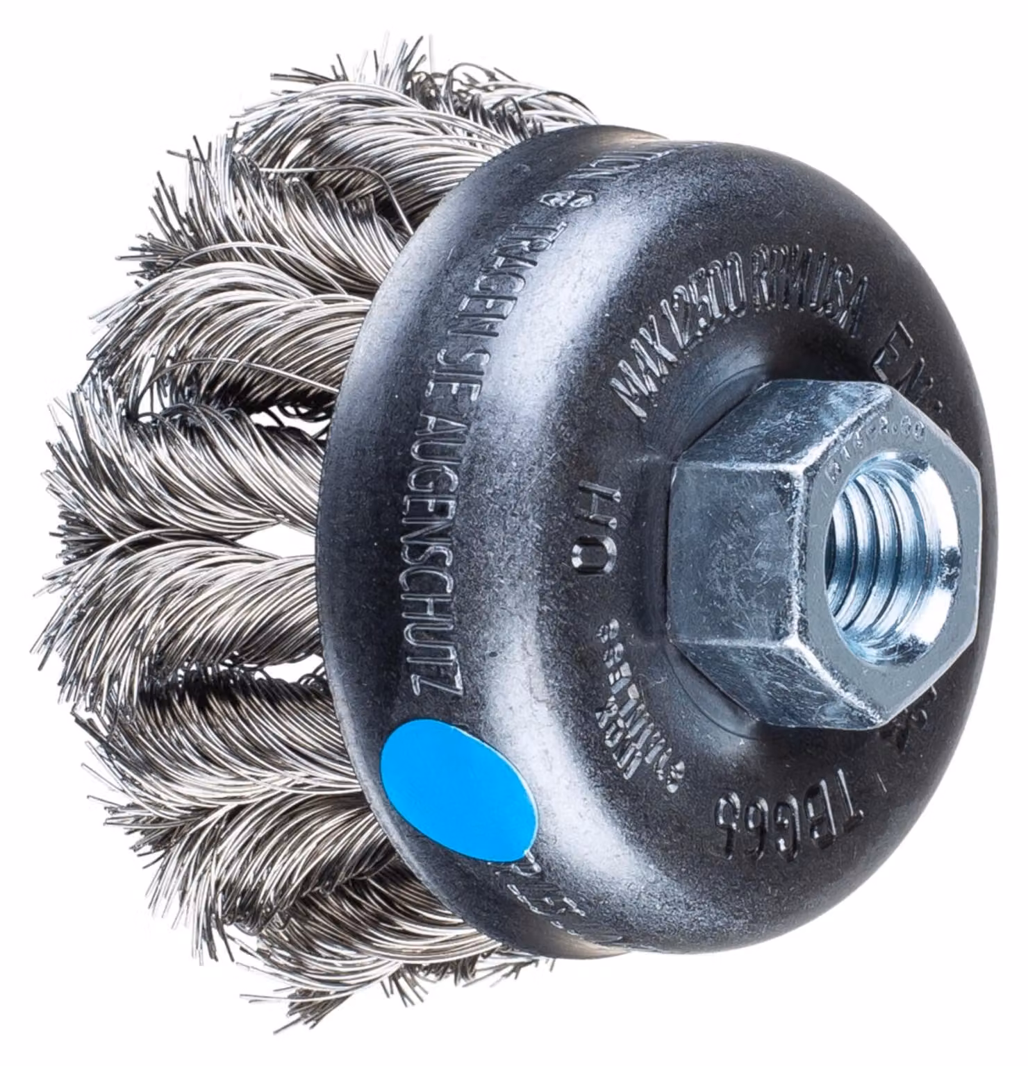 PFERD TOOLS COMBITWIST Spazzola a tazza intrecciata TBG M14 Filo di acciaio inossidabile