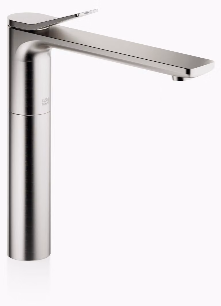 Dornbracht LISSÉ Mitigeur monocommandé pour lavabo avec pied surélevé, sans vidage, saillie 215mm, 33537845-06, 33537845-06