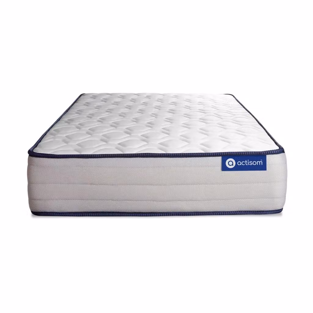 Materasso Hybrid Actisom Actiflex con Molle Insacchettate e Memory Foam, Colore Bianco, L/P/H: 105 x 190 x 22 cm – 2