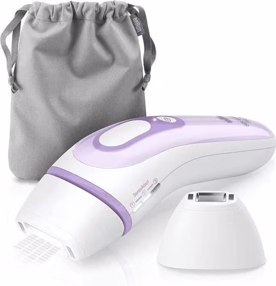 Apparecchio per la depilazione Braun per uomo e donna, Bianco