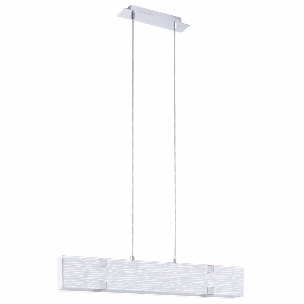 Eglo 92578 Alea lampada a sospensione a 5 luci bianca con decoro cromato