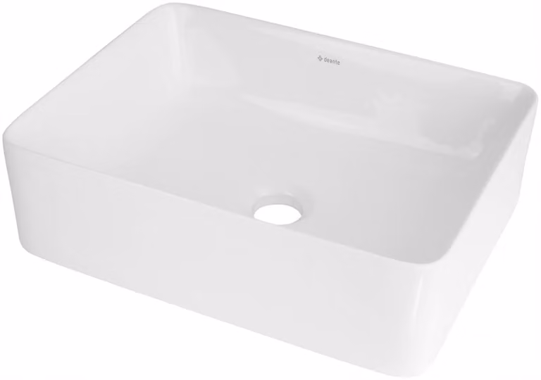 Lavabo con piano in Vetroceramica