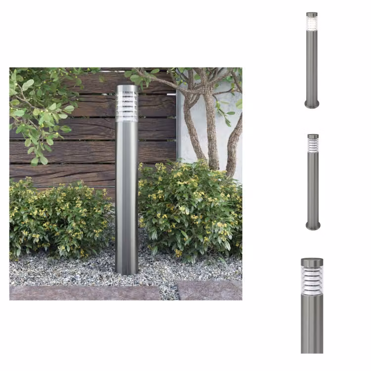vidaXL Dissuasore luminoso per esterni in acciaio inox - Illuminazione per esterni