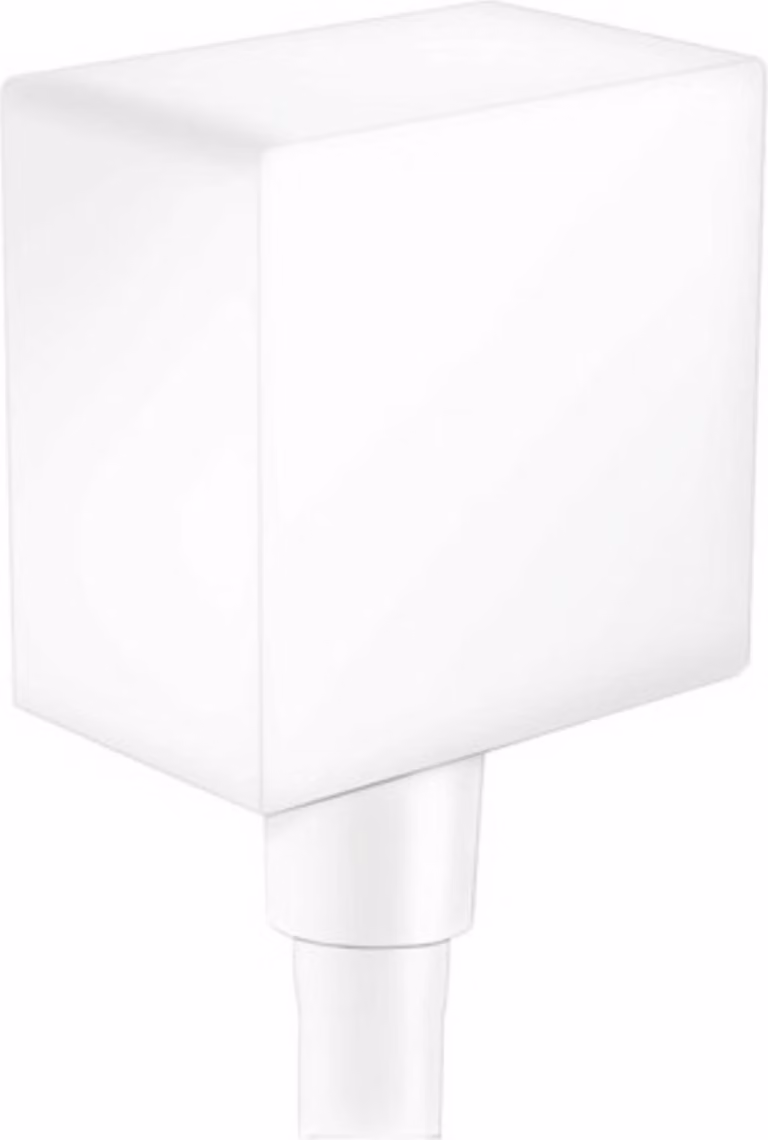 raccord de tuyau AXOR Starck FixFit de taille artisanale avec clapet anti-retour et cornière en plastique, 26455700, 26455700