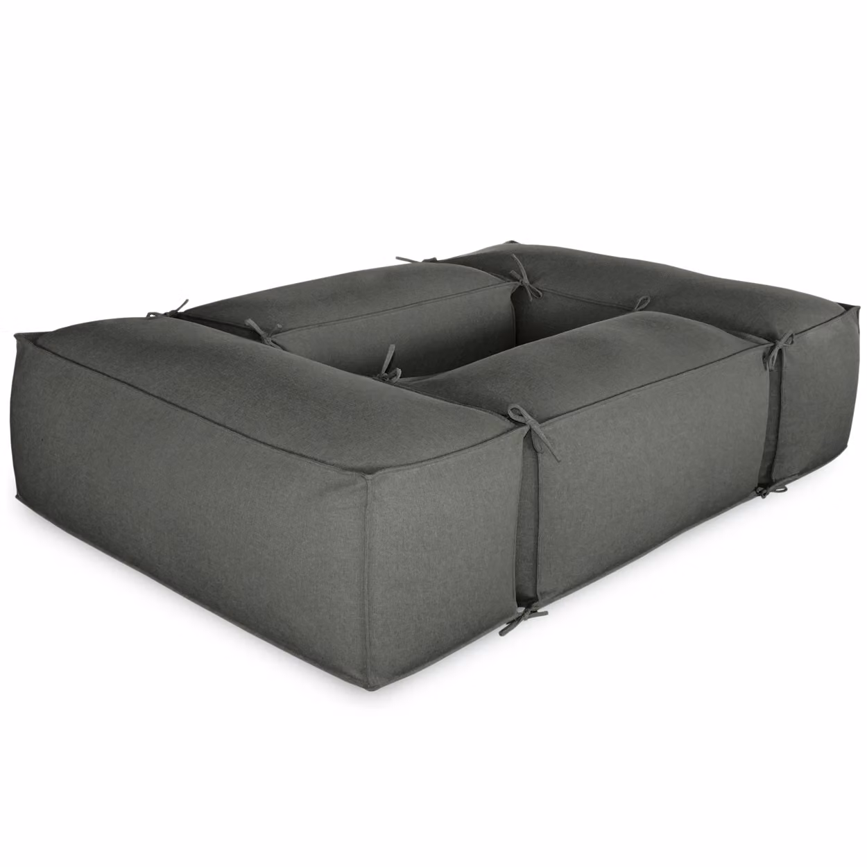 Salottino da esterno 2+2 moduli Tortora