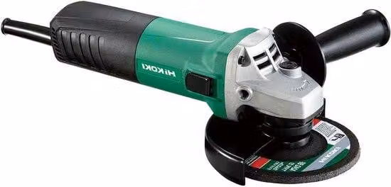 Troncatrice professionale da 730 W, 10.000 giri/min, disco da 125 mm con blocco del mandrino e impugnatura ergonomica, accessori inclusi.