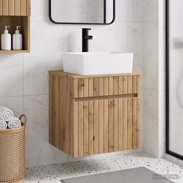 Mobile lavabo da parete Rovere Artigianale 49 x 41 x 63 cm 890591