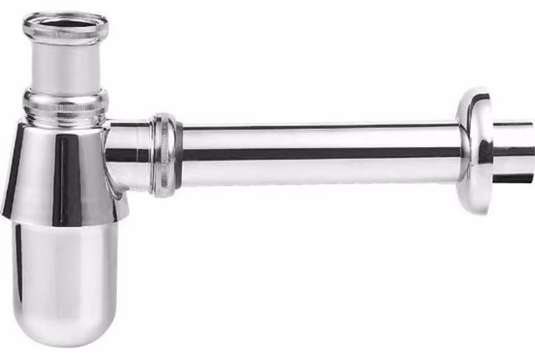 Aqualine Siphons - Sifone per lavabo, cromo CV1006