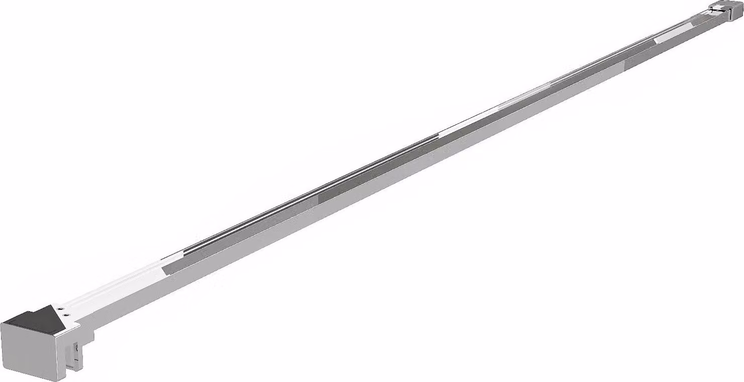 Mexen supporto diritto per parete doccia 6-8 mm, cromo - 800-01-01