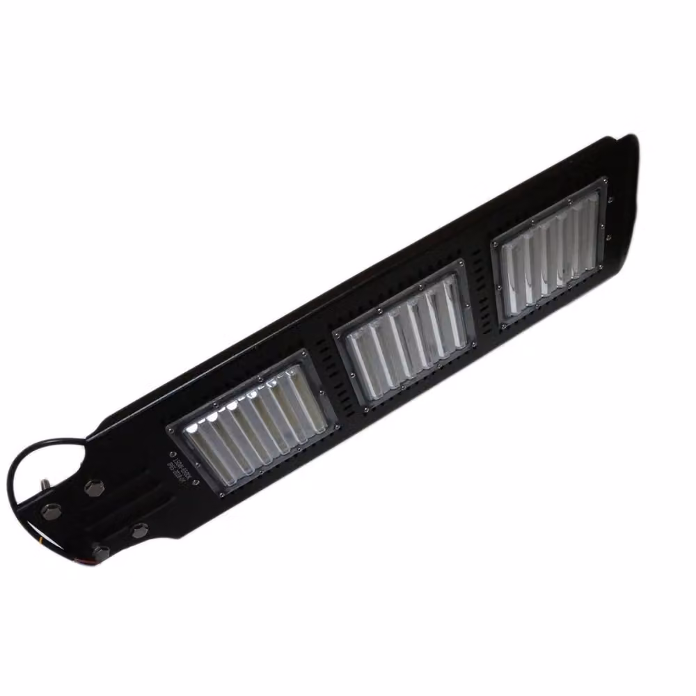 Lampione Faro Stradale Trade Shop Traesio con Armatura LED da 150W, Luce Fredda 6500K, Colore Nero e Argento – 2