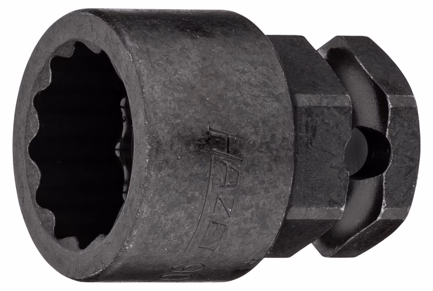 Hazet Avvitatore a impatto, inserto per chiave a bussola 900SZ6-21, 1/2" (12,5 mm) quadrato cavo, esagono esterno da 24 mm, doppia testa esagonale esterna Tractionsp