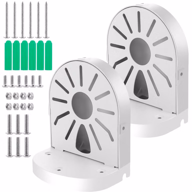 Solidchoice - Staffa a muro universale per telecamere a cupola, impermeabile e resistente