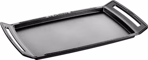 STAUB Plancha, Piastra Grill e da Servizio in Ghisa, 38 x 25 cm