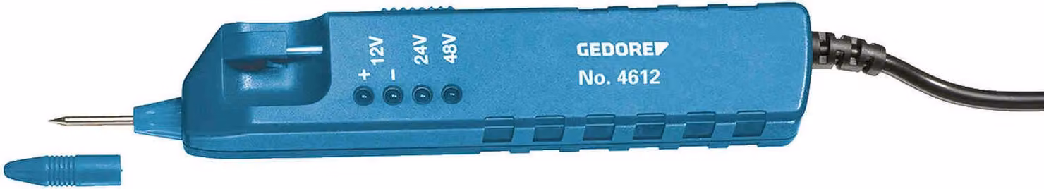 Tester di tensione Gedore 3-48 V AC/DC 4612