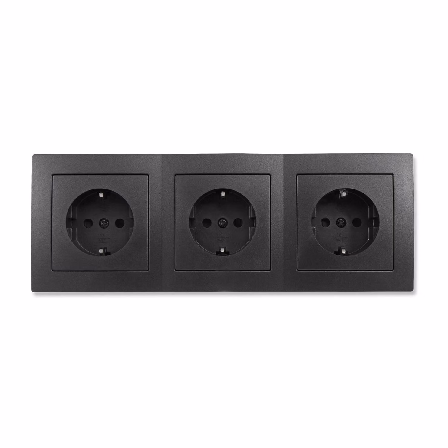 Set di prese McPower Flair "Beginner 3S", 4 pezzi, antracite, opaco