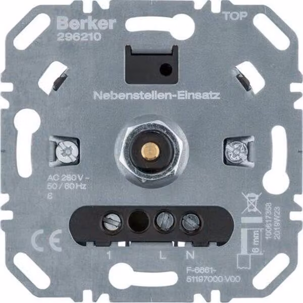 BERKER dimmer rotativo/pulsante 20-420W uni UP