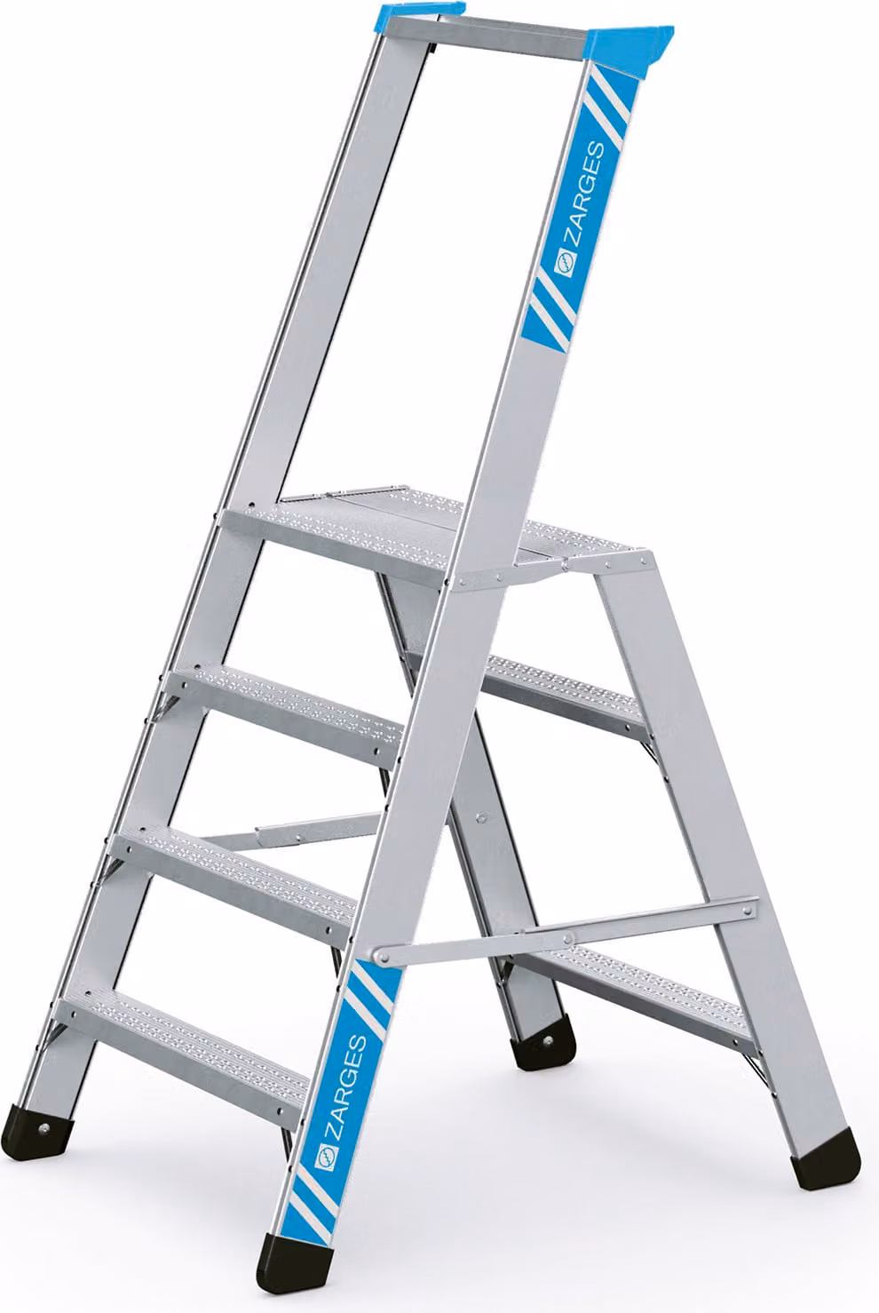 Piattaforma di lavoro Zarges Seventec RC SP a 4 gradini