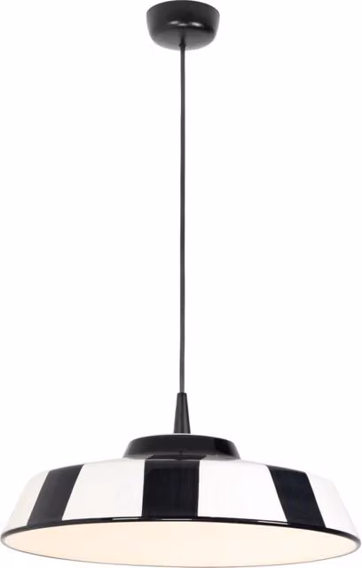Circus Lampada a Sospensione LED 8W Design in Ceramica Made in Italy Diametro 35 cm Altezza 300 cm Colore Bianco Elegante e Moderna Raffinata