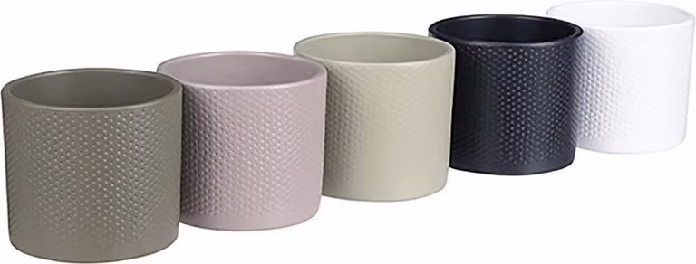 Vaso da fiori in Vetroceramica era colori assortiti ø13,5x12,5cm