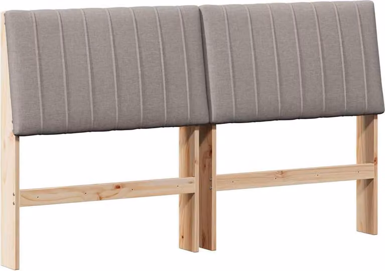 Testiera imbottita Talpa 160 cm Pino massello