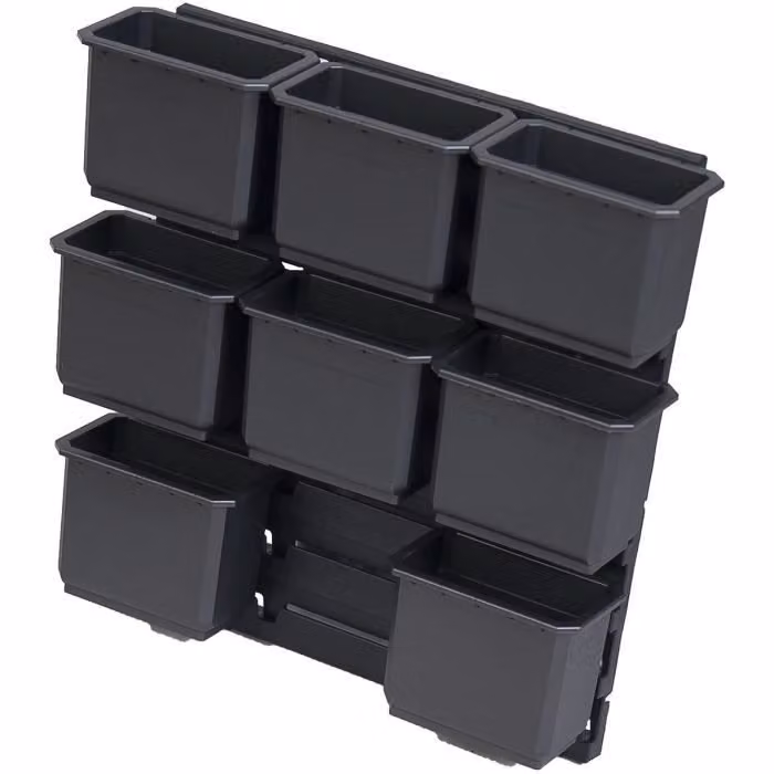 Set di inserti KS TOOLS SCM - Per scatole di trasporto 165x130x102 - 9 pezzi - 850.0376