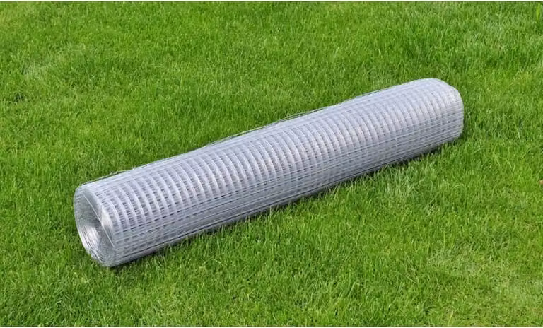 Maison Exclusive - Recinzione in Rete per Pollaio Acciaio Zincato 10x1 m Argento