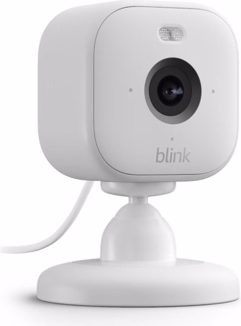 Blink Mini 2, 1 telecamera, bianco