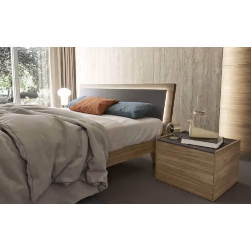 Comodino con top in marmo Spalla 10 Basic