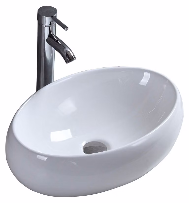 Lavabo in Vetroceramica artigianale per bagno e cucina