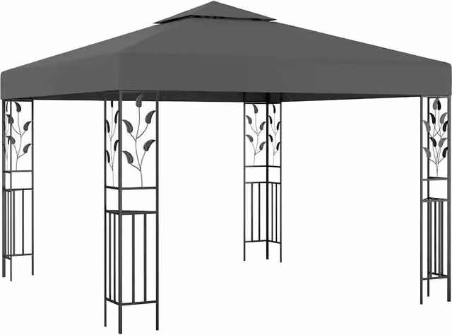 Gazebo 3x3 m Antracite