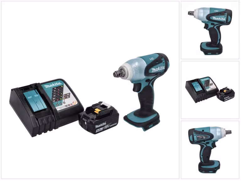 Avvitatore a impulsi a batteria Makita DTW 251 RT1 18 V 230 Nm 1/2" + 1x batteria ricaricabile 5,0 Ah + caricabatterie